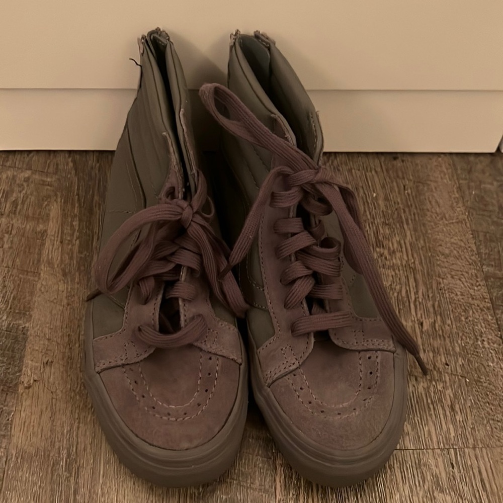 Grey vans
